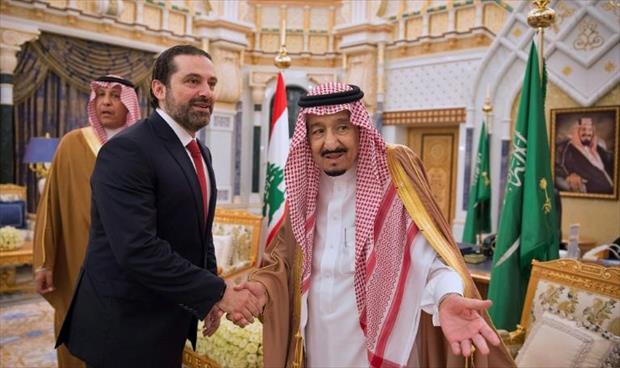 العاهل السعودي يستقبل الحريري للمرة الأولى منذ أزمة الاستقالة