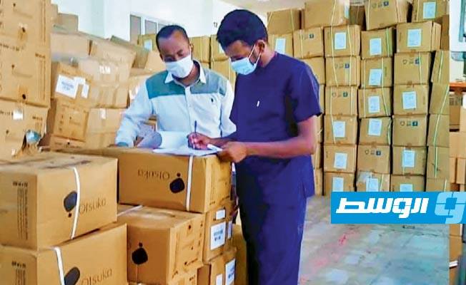 شحنة إمدادات طبية لمنطقة الشورى الإدارية من «صحة الوفاق»