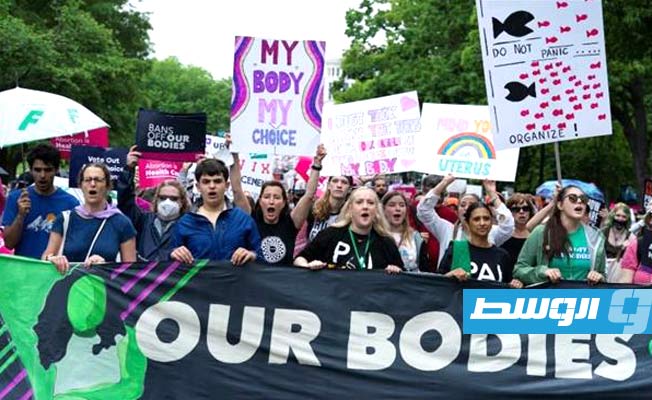 عشرات الآلاف من الأميركيين يتظاهرون دفاعا عن حق الإجهاض