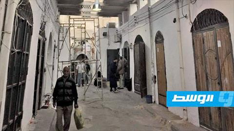 تواصل أعمال الترميم في المدينة القديمة طرابلس