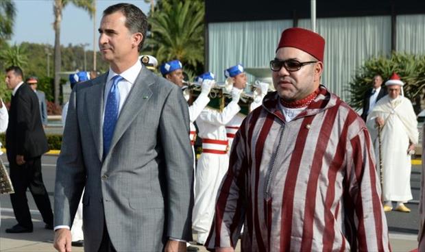 ملك إسبانيا يزور المغرب تلبية لدعوة محمد السادس
