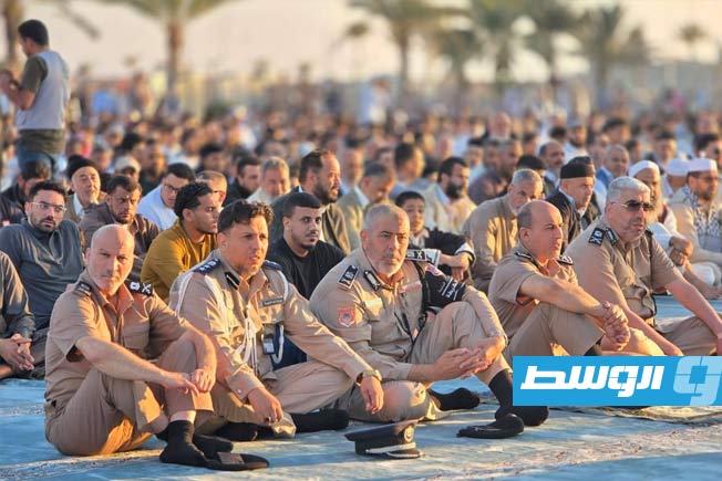 Eid Prayer held at Martyrs' Square in Tripoli