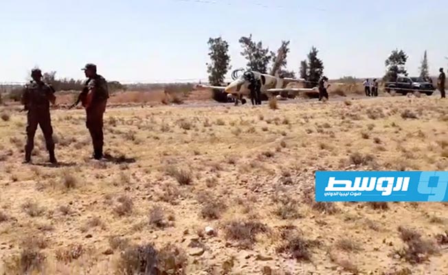 قاعدة الوطية: الطائرة الليبية في تونس تتبع القيادة العامة