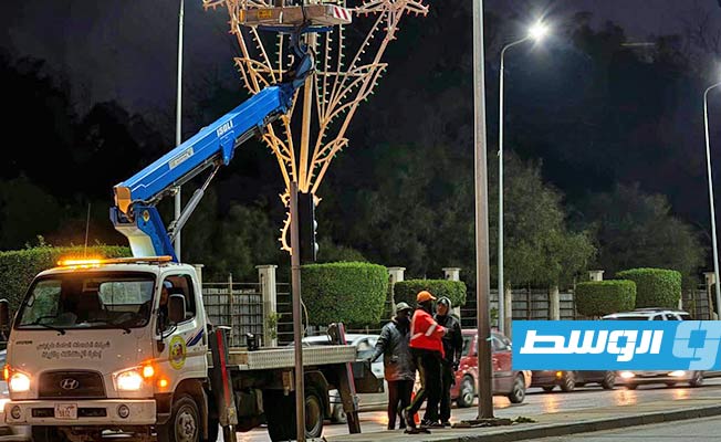 Early preparations underway in Tripoli to celebrate the 13th anniversary of the February 17 revolution