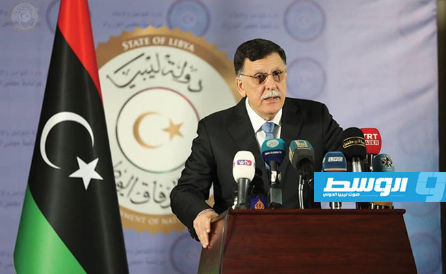 ننشر أبرز بنود مبادرة السراج لحل الأزمة السياسية في ليبيا