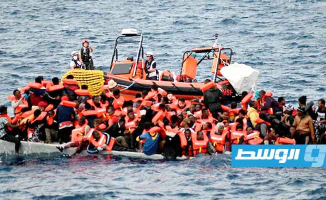 أكثر من 30 مفقودا إثر غرق قاربين لمهاجرين قبالة إيطاليا