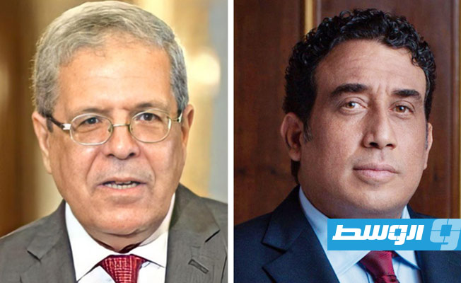 المنفي يبحث مع وزير الخارجية التونسي سبل تطوير العلاقات بين البلدين