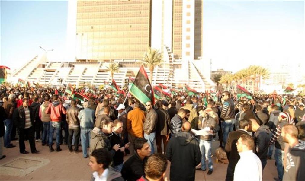 انتشار أمني مكثف وسط بنغازي استعداداً لتظاهرات اليوم