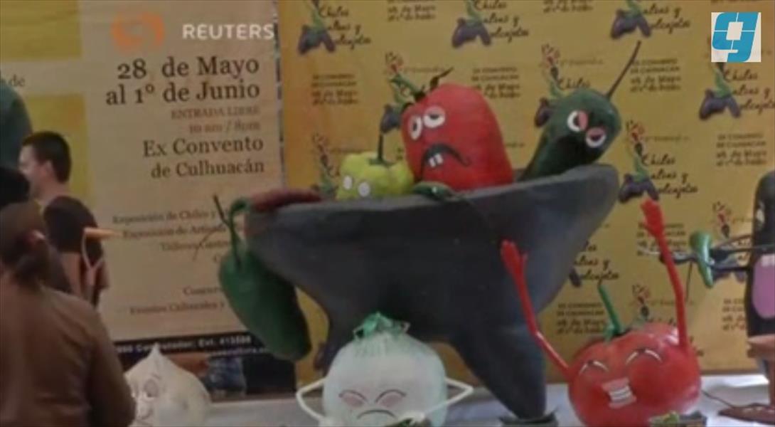 بالفيديو: مهرجان الفلفل الحار في المكسيك