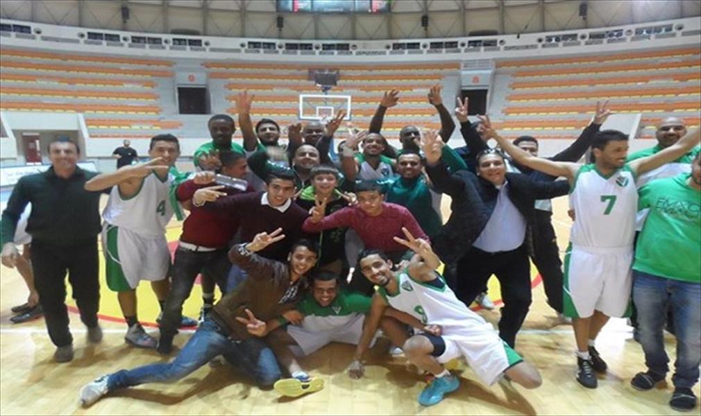 النصر يهزم أهلي بنغازي ويقترب من نهائي كأس ليبيا للسلة