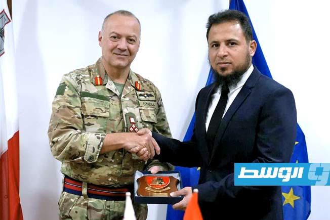 GNU Intelligence Director Mahmoud Hamza discusses strengthening security cooperation with Malta during official visit to Valletta