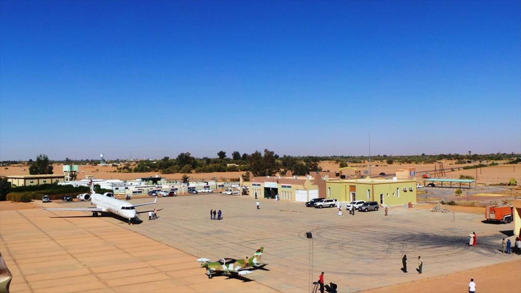 الخطوط الليبية تعلق رحلاتها لمطار أوباري