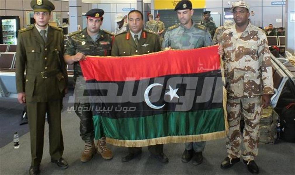 بالصور: قاعدة باسينغبورن البريطانية تستقبل دفعتين من المجندين الليبيين