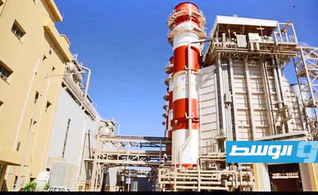 محطة كهرباء شمال بنغازي، 22 نوفمبر 2021، (شركة الكهرباء)
