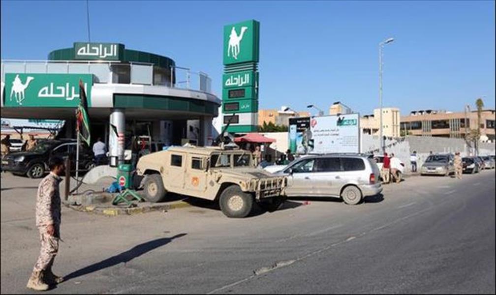 مجهولون يهاجمون قوة حماية محطات وقود طرابلس