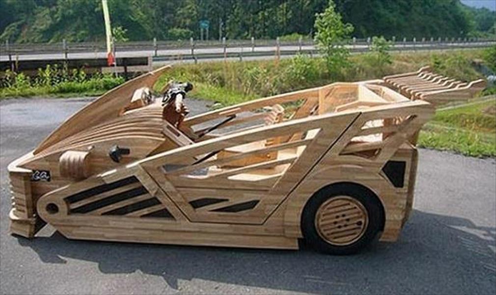 اليابان تصنع سيارة رياضية من الأخشاب