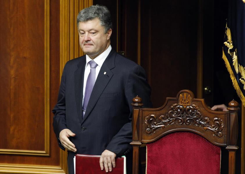 رئيس أوكرانيا يقدِّم خطة للحوار مع الانفصاليين