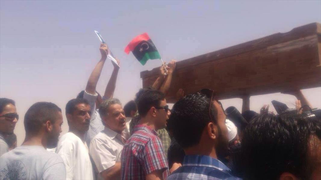 بنغازي تُشيع «بوقعيقيص» إلى مثواها الأخير في مراسم مُهيبة