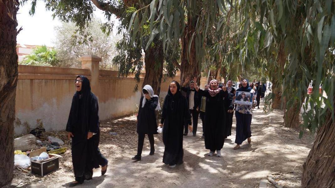 بنغازي تُشيع «بوقعيقيص» إلى مثواها الأخير في مراسم مُهيبة