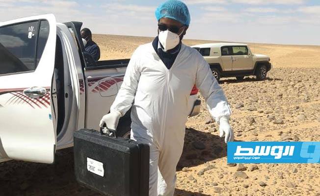 المسماري يعلن العثور على مقبرة جماعية ووكر لتنظيم «داعش» في الجنوب