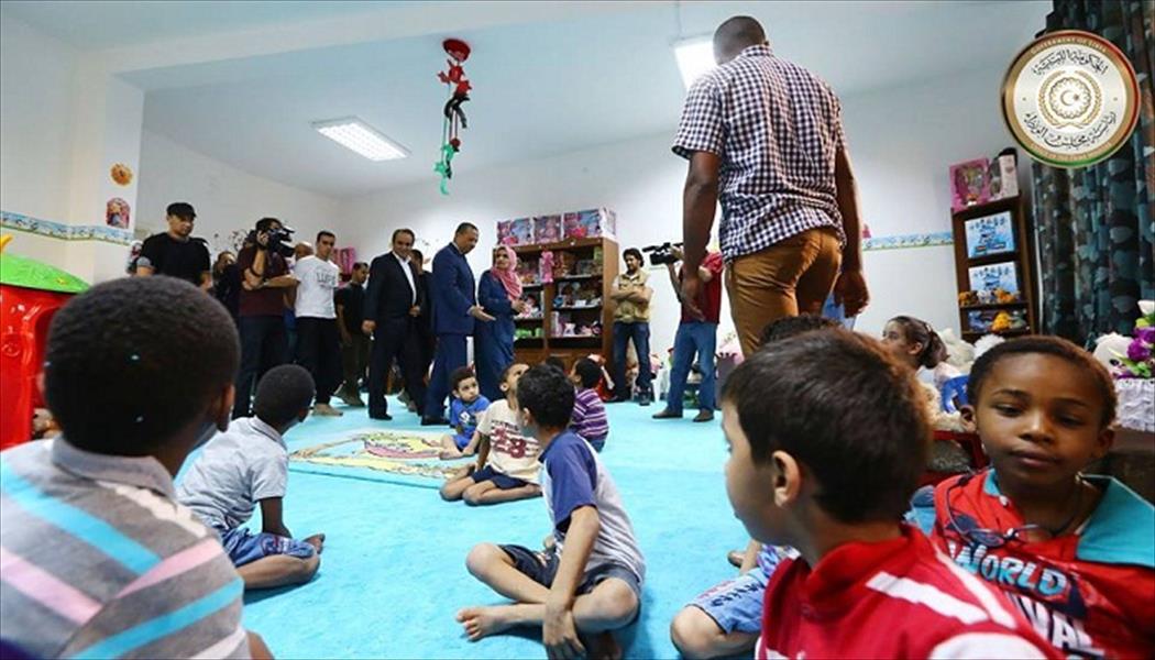 الحكومة تتفقّد دار رعاية الطفل بمنطقة أبوهريدة في طرابلس