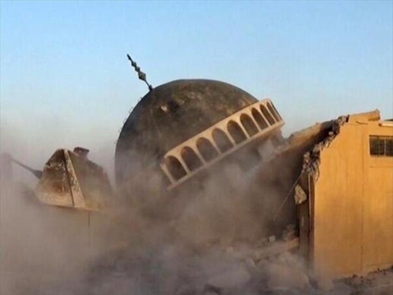 بالصور: «داعش» يُفجِّر أضرحة سُنِّيَّة وشيعية في العراق