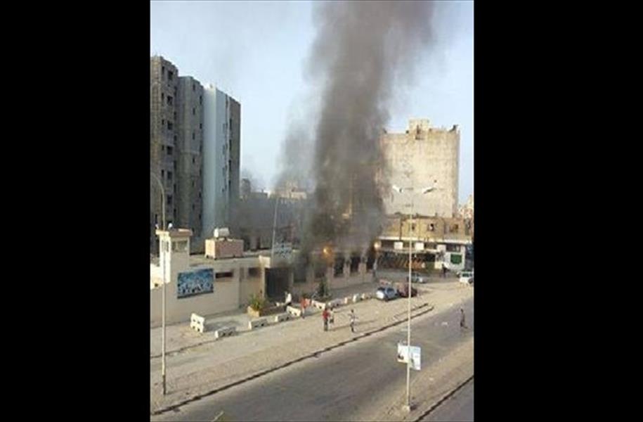 عاجل: تفجير مركز شرطة الصابري