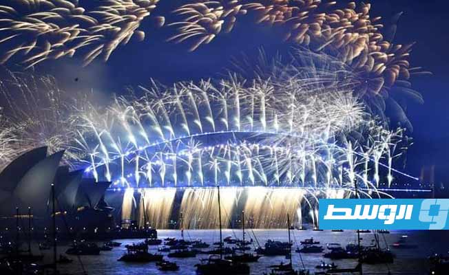 احتفالات بدخول سنة 2022 في أستراليا بالعام الجديد, (الإنترنت)
