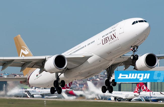 الخطوط الجوية الليبية تستأنف رحلاتها إلى تونس