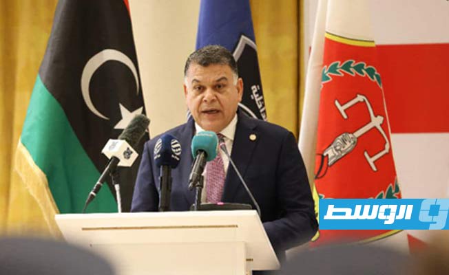المؤتمر الأول حول نزع الألغام ومخلفات الحروب, طرابلس, 17 نوفمبر 2021. (وزارة الداخلية)