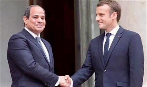 مصر وفرنسا تؤكدان موقف البلدين الثابت من دعم مسار الحل السياسي للأزمة الليبية