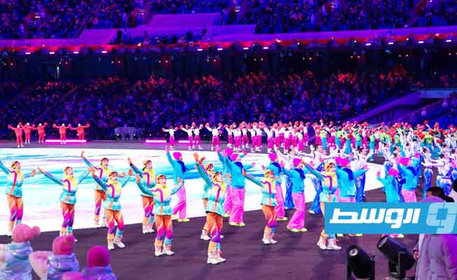 حفل افتتاح أولمبياد بكين الشتوية. (الإنترنت)