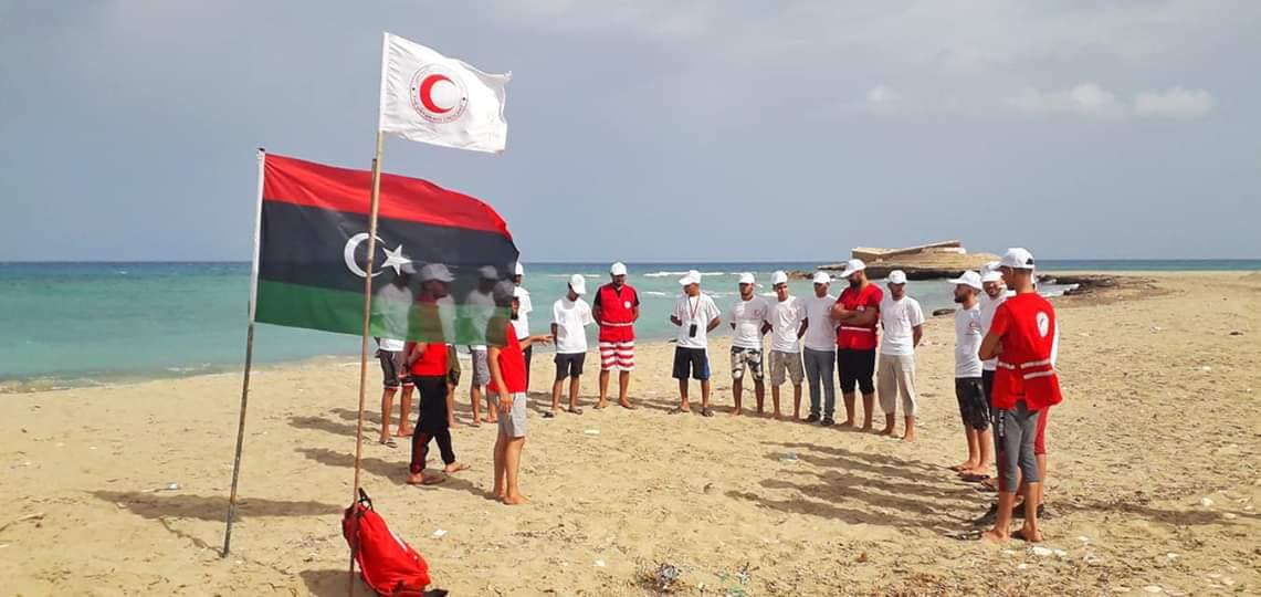 انطلاق مخيم فرسان العمل الإنساني في الذكرى 62 لتأسيس الهلال الأحمر الليبي