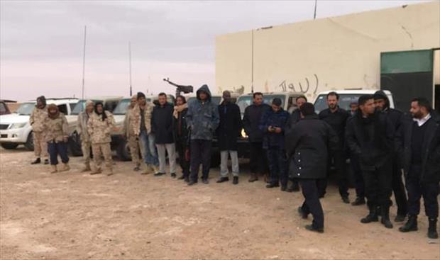 «داخلية» الوفاق: دوريات أمنية على الحدود الليبية - التونسية