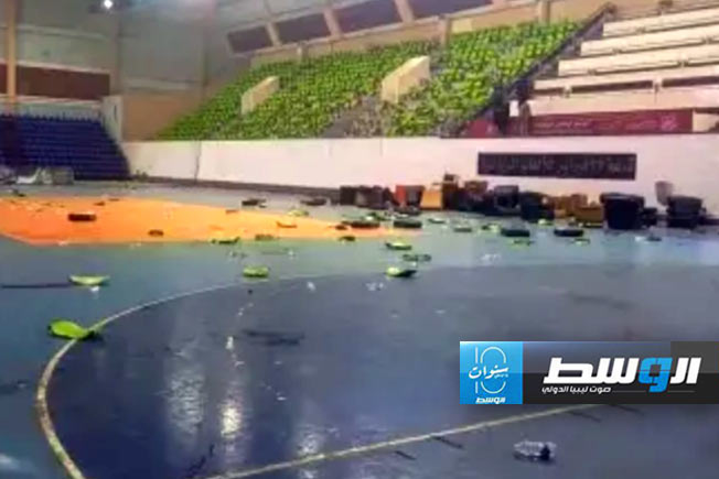 شركة المنشآت الرياضية تطالب الاتحاد الليبي لكرة اليد بقيمة خسائر مباراة السوبر