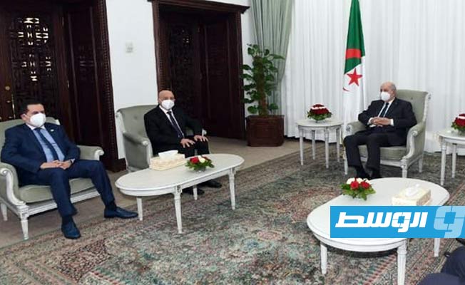 الرئيس الجزائري يستقبل عقيلة صالح