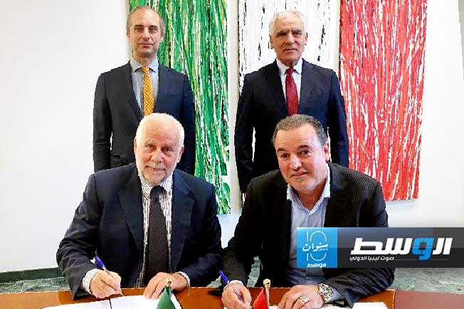 توقيع اتفاقية توحيد استراتيجية عمل الغرفة التجارية الليبية الإيطالية