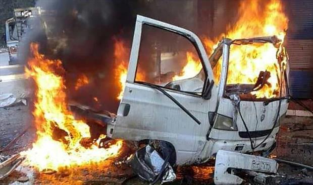 قتيل وأربعة مصابين إثر انفجار سيارة مفخخة في اللاذقية غرب سورية