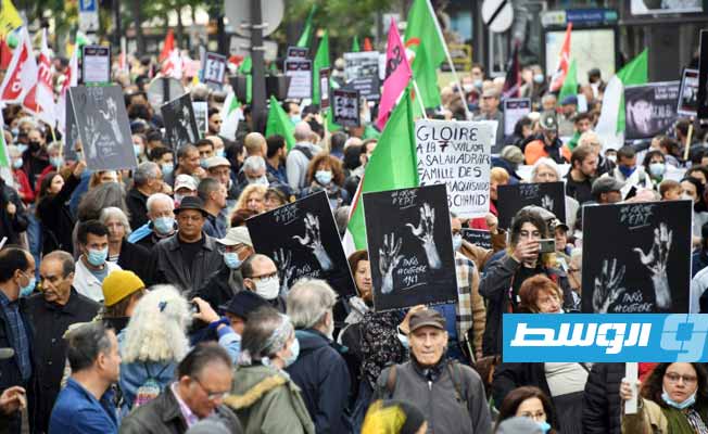 مئات المتظاهرين في باريس في الذكرى الستين لقمع الجزائريين