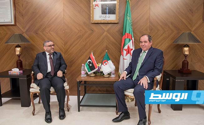 المشري يبحث مع بوقادوم الدور الجزائري لدعم الاستقرار في ليبيا