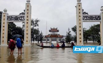 مدينة هوي تغرق في مياه فيضانات فيتنام