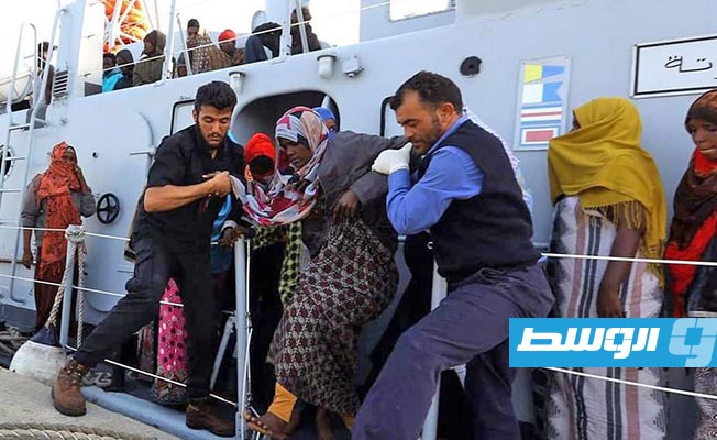 إنقاذ 100 مهاجر قبالة سواحل زوارة - الزاوية