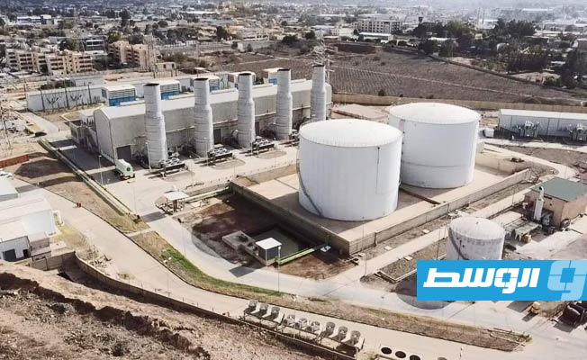 البدء في تنفيذ الأعمال الإنشائية لمحطة توليد كهرباء جنوب طرابلس