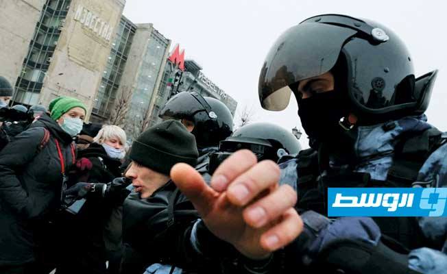 توقيف أكثر من 2200 شخص في روسيا بينهم 520 بموسكو