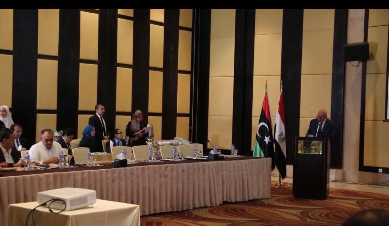 أعضاء من مجلس النواب يشاركون في مؤتمر حول ليبيا في القاهرة