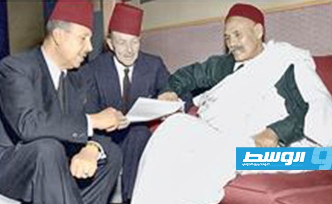 الوفد الليبي في مفاوضات الاستقلال بالامم المتحدة