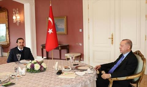 الحريري يجري زيارة غير معلنة لتركيا ويلتقي إردوغان