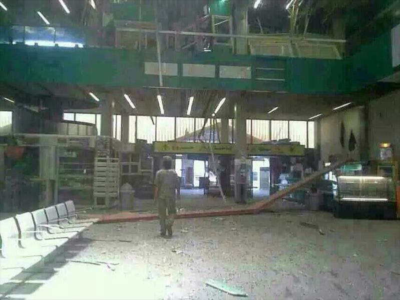 خسائر مطار طرابلس تجاوزت 90 %