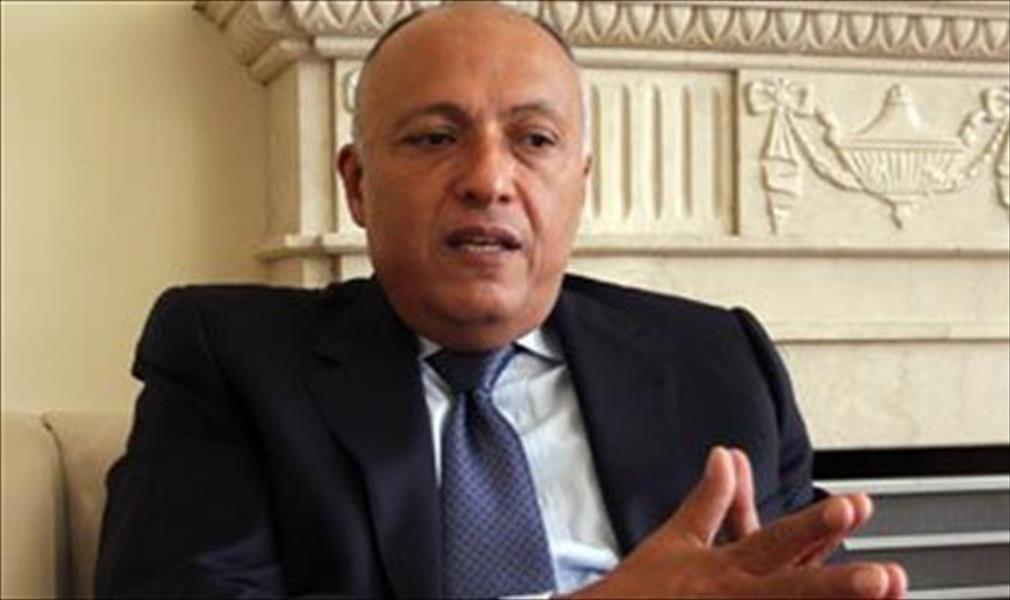مصر: ندعم مؤسسات الدولة الليبية في مواجهة قوى نشر الفوضى
