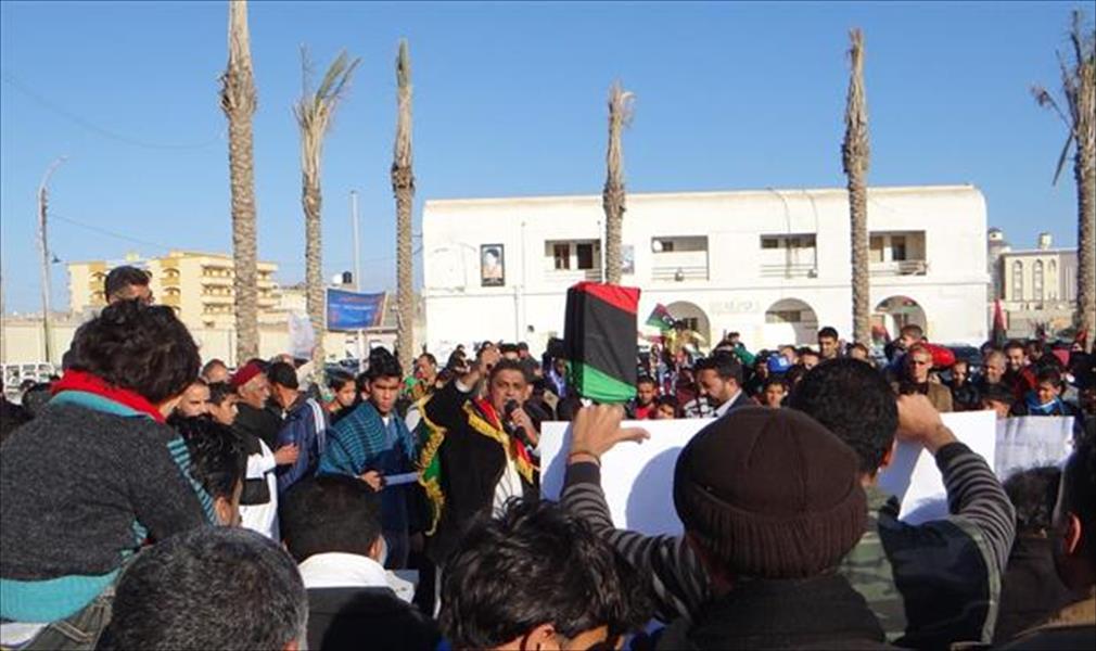 «لا للتمديد» ومؤسسات المجتمع المدني بطبرق يدعمون بنغازي